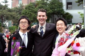 Graduation day with the Class of 2007 at SIS.