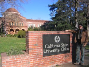 I attended California State University, Chico as an undergraduate and returned two winters ago for a visit.